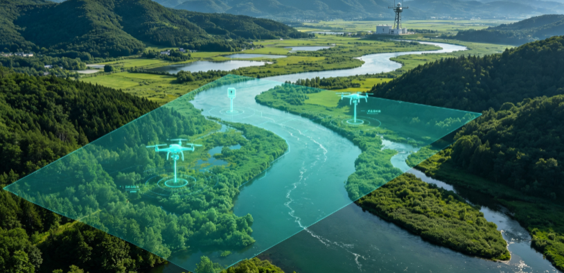 抚远县GEO 全域空间监测筑牢生态屏障，空间技术支撑环境治理与灾害防御